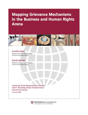 Mapping Grievance Mechanisms in the Business and Human Rights Arena