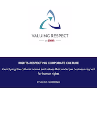 Rights-Respecting Corporate Culture: Cultural Norms & Values that Underpin Business Respect for Human Rights