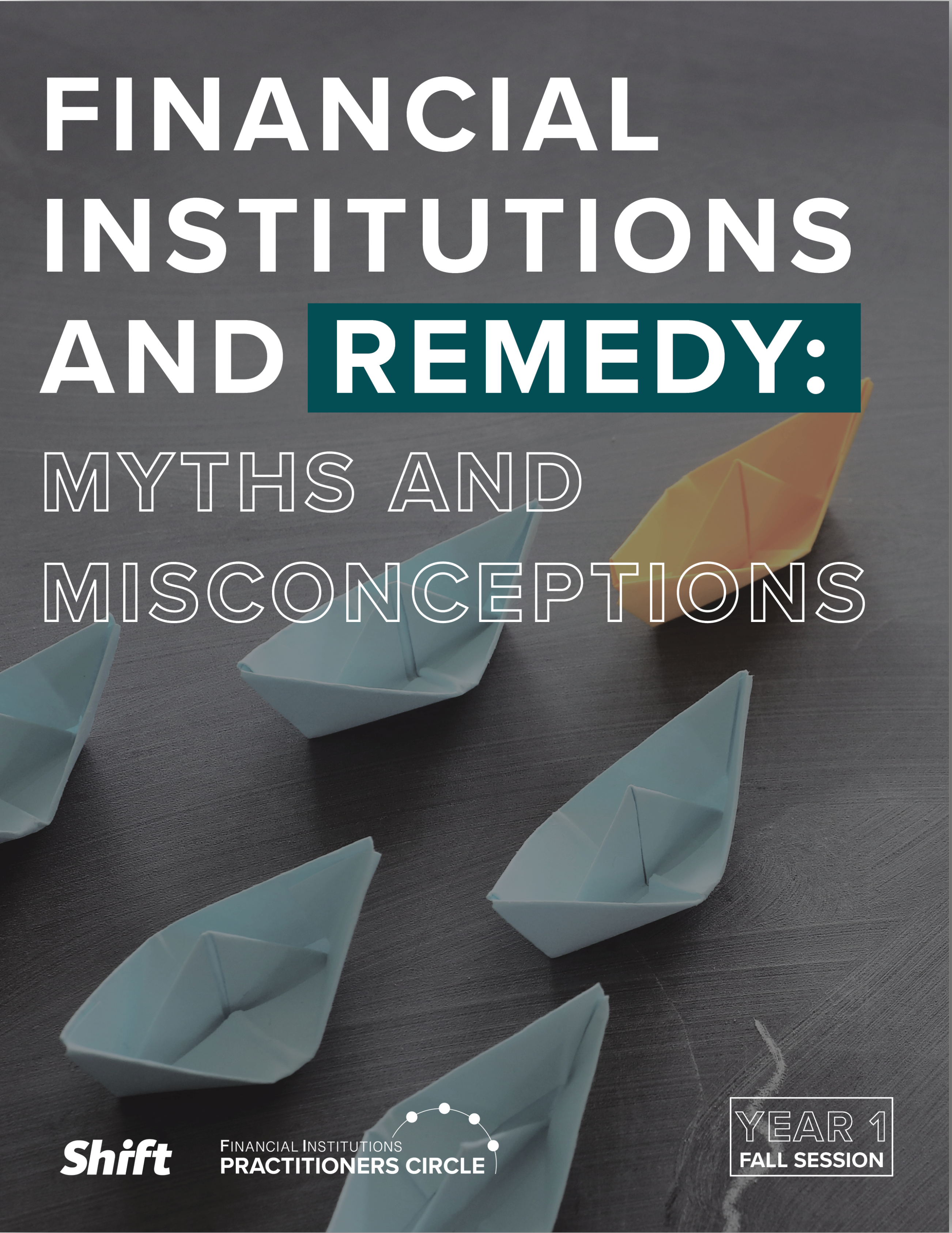 Financial Institutions and Remedy: Myths and Misconceptions