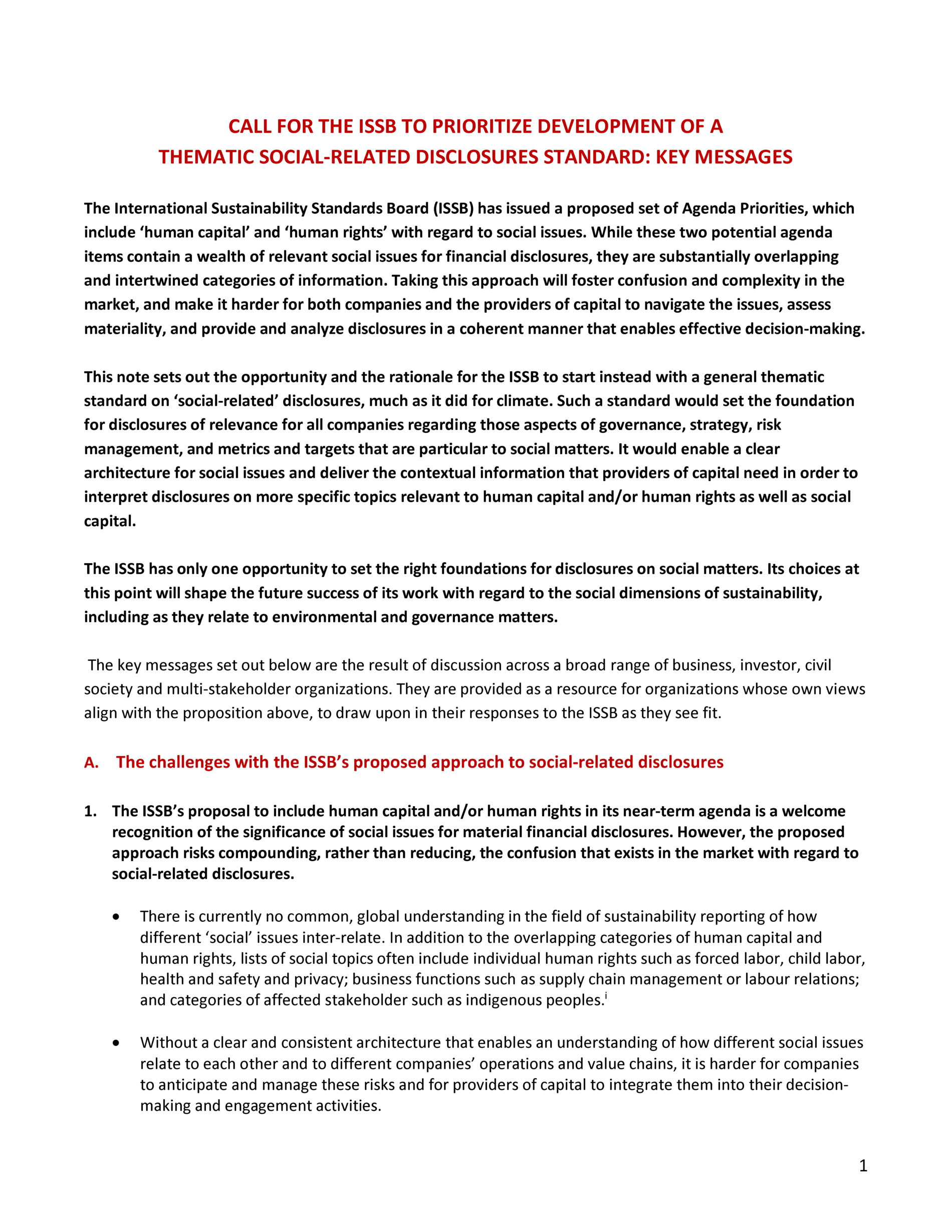 Call For The ISSB To Prioritize Development Of A Thematic Social call-for-the-issb-to-prioritize-development-of-a-thematic-social